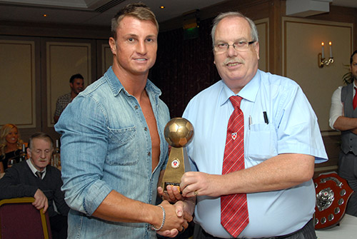 Barry North with Gary Hateley (Directors' Award)