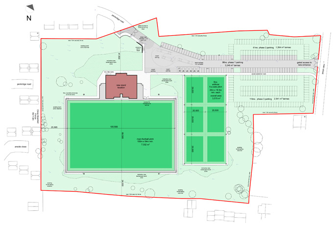 Site block plan