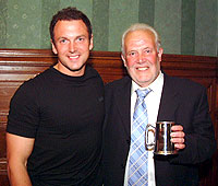 (l-r) Andy Cheetham, Ernie Talbot