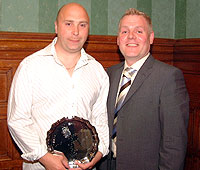 (l-r) Dave Acton, Mark Evans