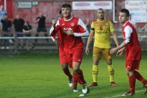 Kane Lee Celebrates His First Senior Goal