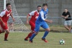 Martin Smyth holds up the ball