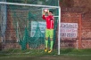 Oliver Fairbrother warming up