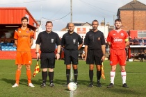 Captains before Kick Off